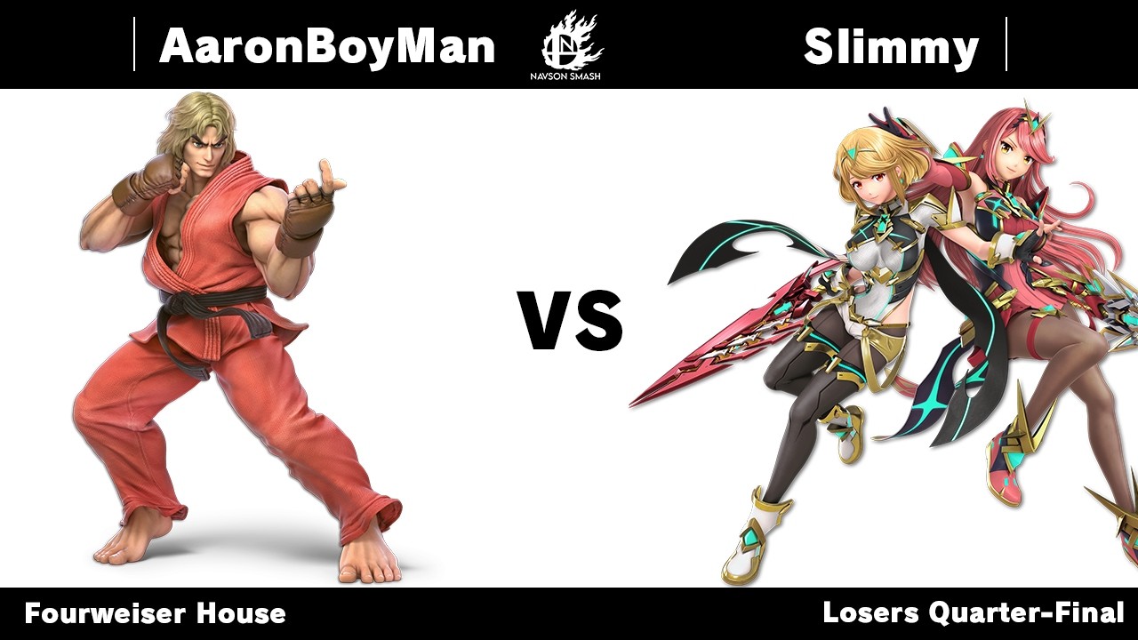 AaronBoyMan (Ken) vs Slimmy (Aegis) | Fourweiser House  - Losers Quarter-Final