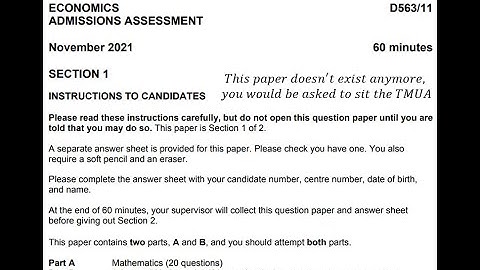 ECAA 2021 Section 1 Part B