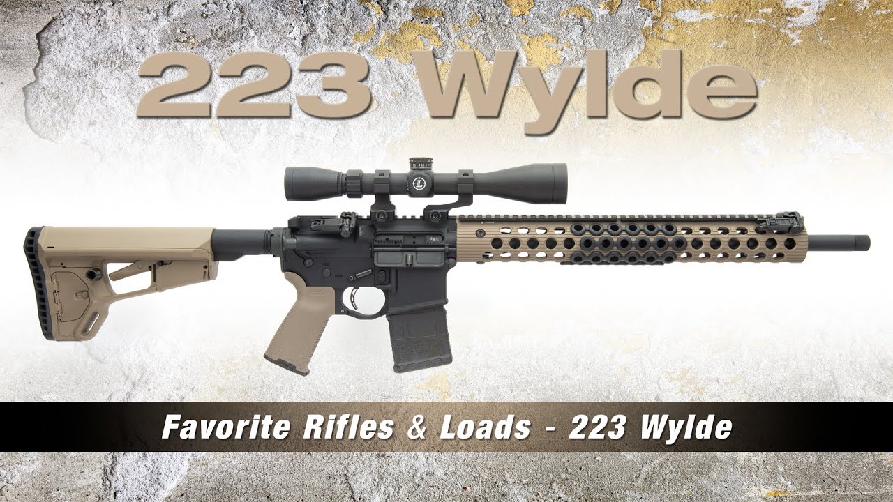 223 Wylde Favorite Rifles & Loads