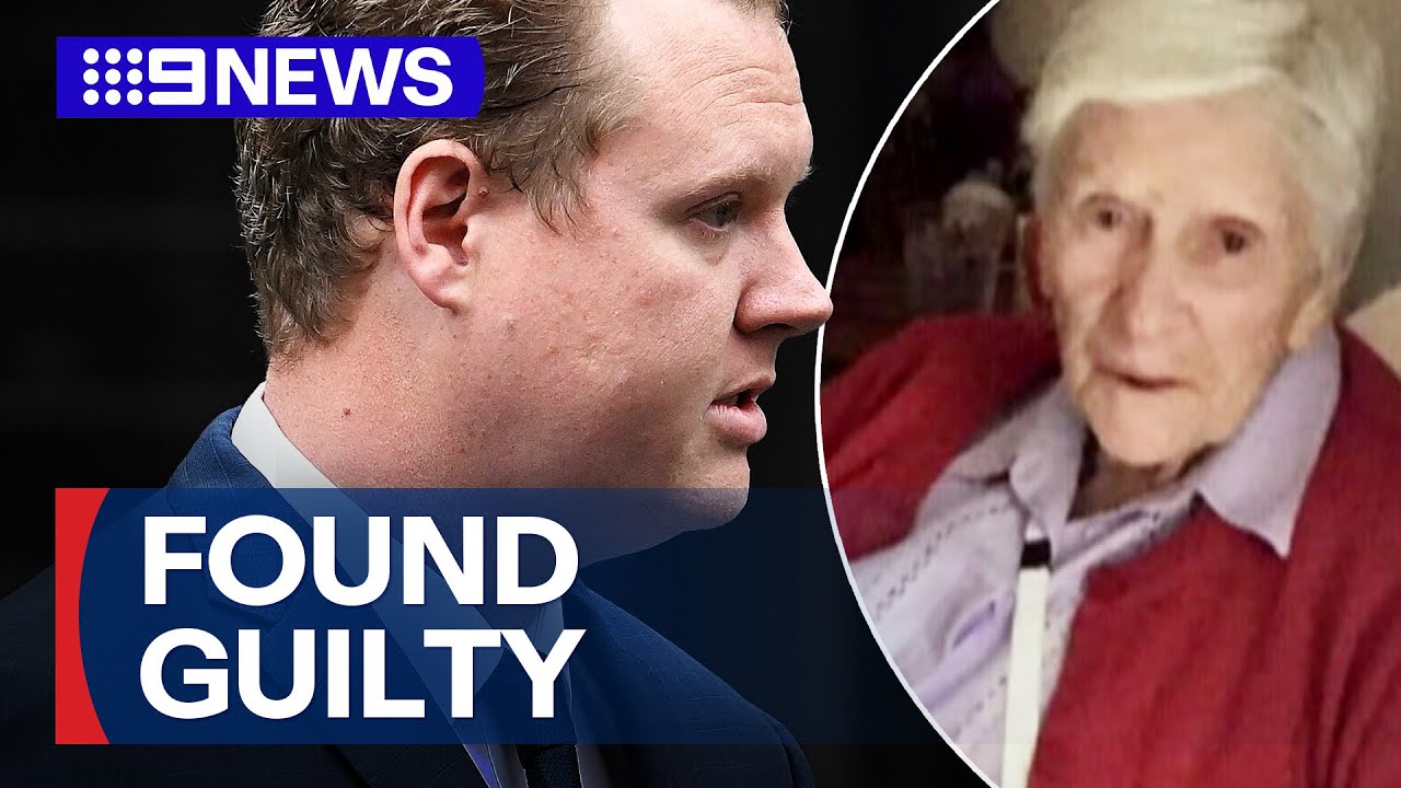 NSW Police officer Kristian White found guilty of manslaughter of 95-year-old | 9 News Australia