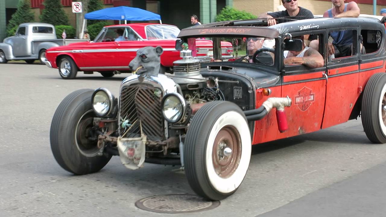 rat rods for sale bc Back to the Fifties 2016 Minneapolis Rat Rod Cruising Video