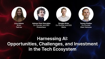 Harnessing AI: Opportunities and Challenges in the Tech Ecosystem | Tech.eu Summit London 2025