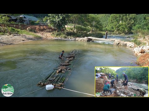 Video Cầu Hạnh Phúc ( T 9 ) | Dân bản ngâm mình dưới nước... - youtube
