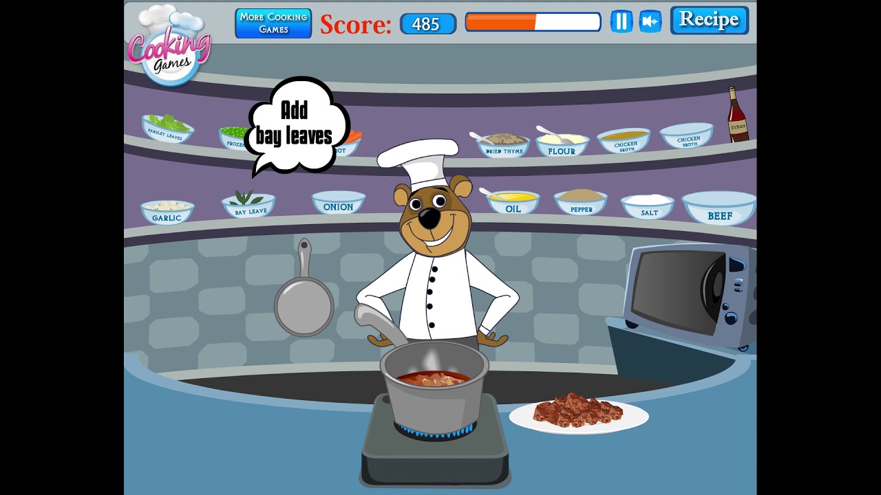 Cooking Games - Hearty Beef Stew game - YouTube