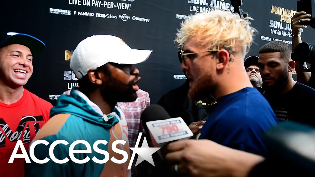 Jake Paul & Floyd Mayweather Fight Ahead of Logan’s Boxing Match