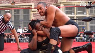 Ruthless Lala vs Darius Carter (Intergender Wrestling) Battle Club Pro 