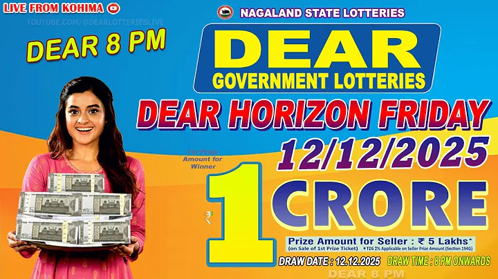 LOTTERY LIVE DEAR 8 PM 12.12.2025 NAGALAND STATE LOTTERY LIVE DRAW LOTTERY SAMBAD LIVE FROM KOHIMA