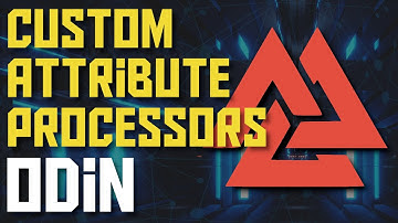 Custom Attribute Processors with Odin Inspector