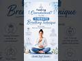 😌 Feeling Overwhelmed? Try This 1-Minute Breathing Technique 🌿 #motivation #foryou
