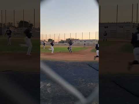 Montebello High School Edgar Mendoza hitting clip
