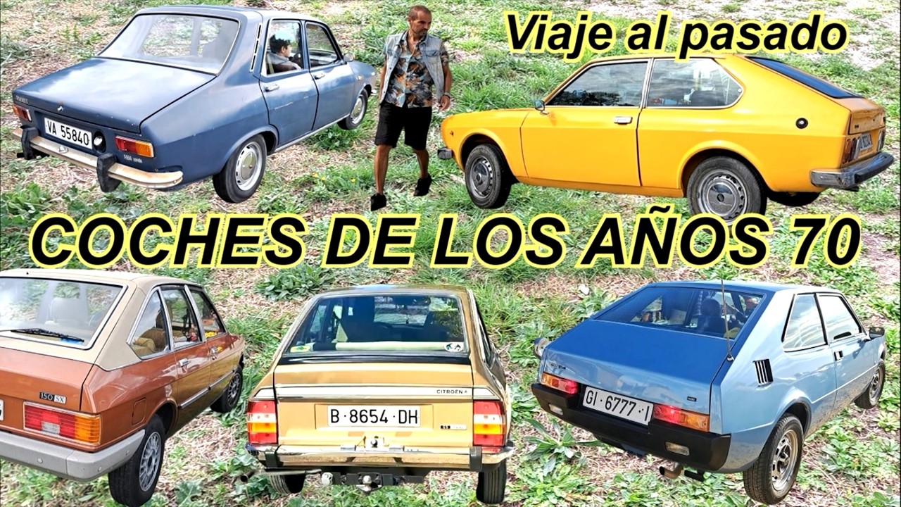 ✅Coches clásicos de los años 70. Los más populares y revolucionarios.