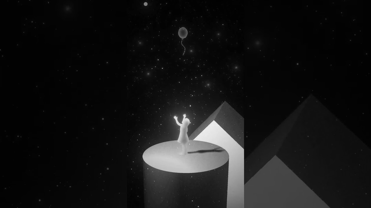 Girl catching a balloon : Custom animation in AE