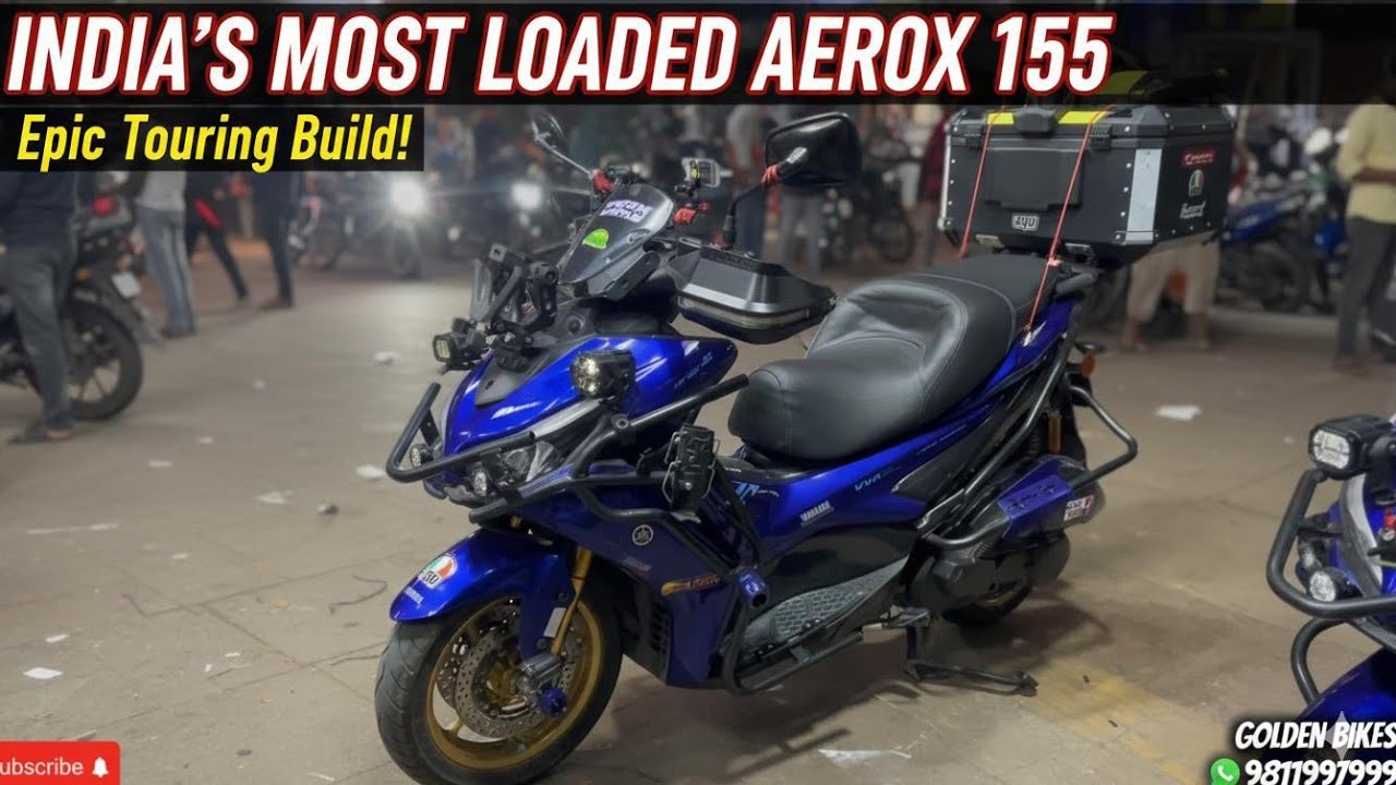 🔥INDIA'S 1ST AREOX 2.5L MODIFICATIONS🔥 | AREOX 155 #modificition #aerox 