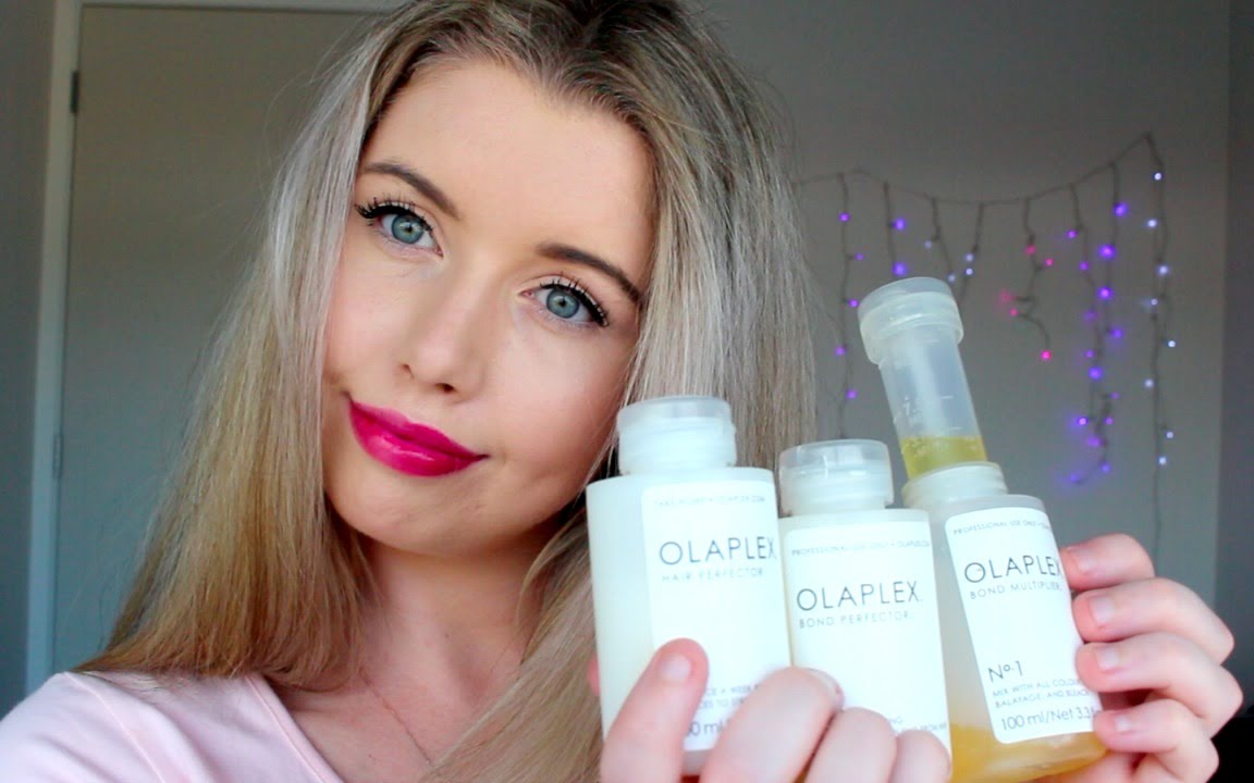 Olaplex Step 1 2 3 At Home Treatment Demo Youtube