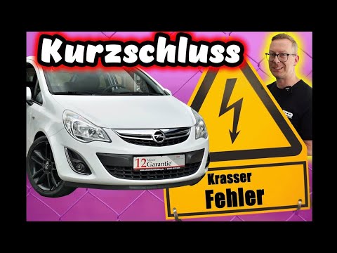 Opel Corsa D Kurzschluss im Scheinwerfer | Scheinwerfer Ausbauen | Tagfahrlicht Defekt |