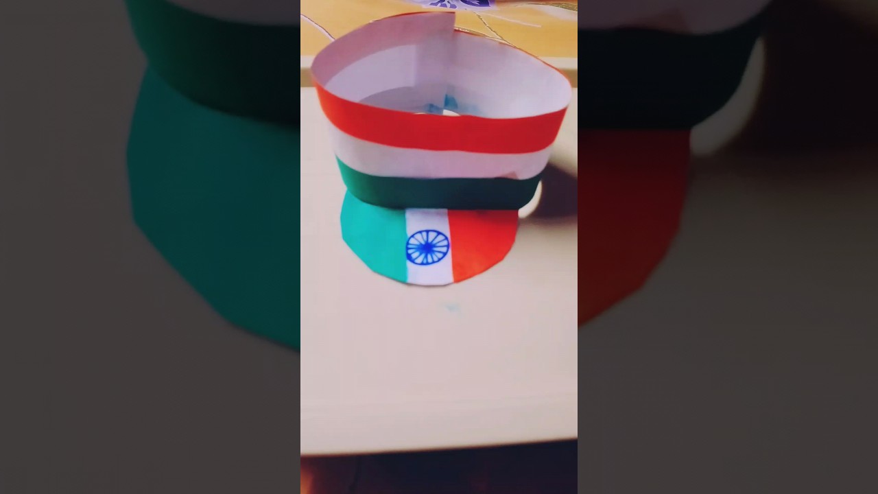 Independent day special tri colour cap