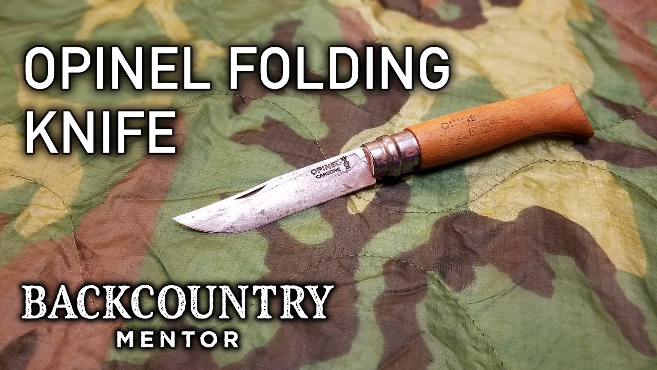 Opinel Carbone Folding Knife No. 8 Gear Review YouTube