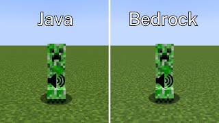 Java vs Bedrock sounds