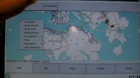 Cwlinux CWMX31 [i.MX31] - GPS tracking demo