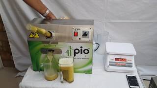 Revolutionary MINI Sugarcane Juice Machine