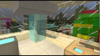 Quary Przedstawia Miasto W Minecraft