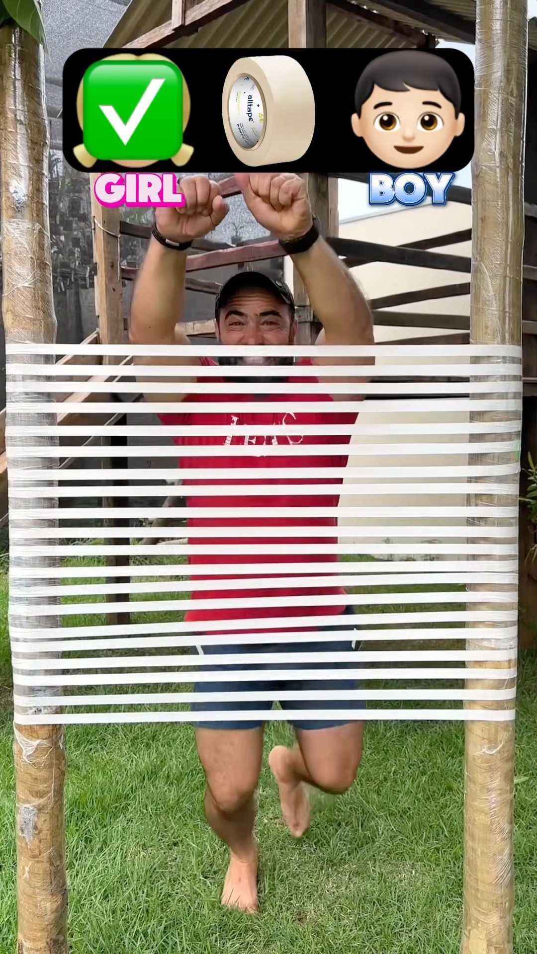 Quantas fitas vamos conseguir rasgar?!? #shorts #challenge