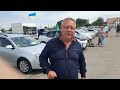 Комерційні автомобілі на Рівненському авторинку: мікроавтобуси, мінівени, чобітки. 10 червня 2023