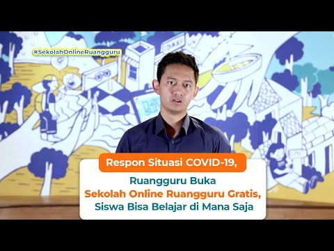 Ruangguru Buka Sekolah Online Ruangguru Gratis, Siswa Bisa Belajar Di Mana Saja