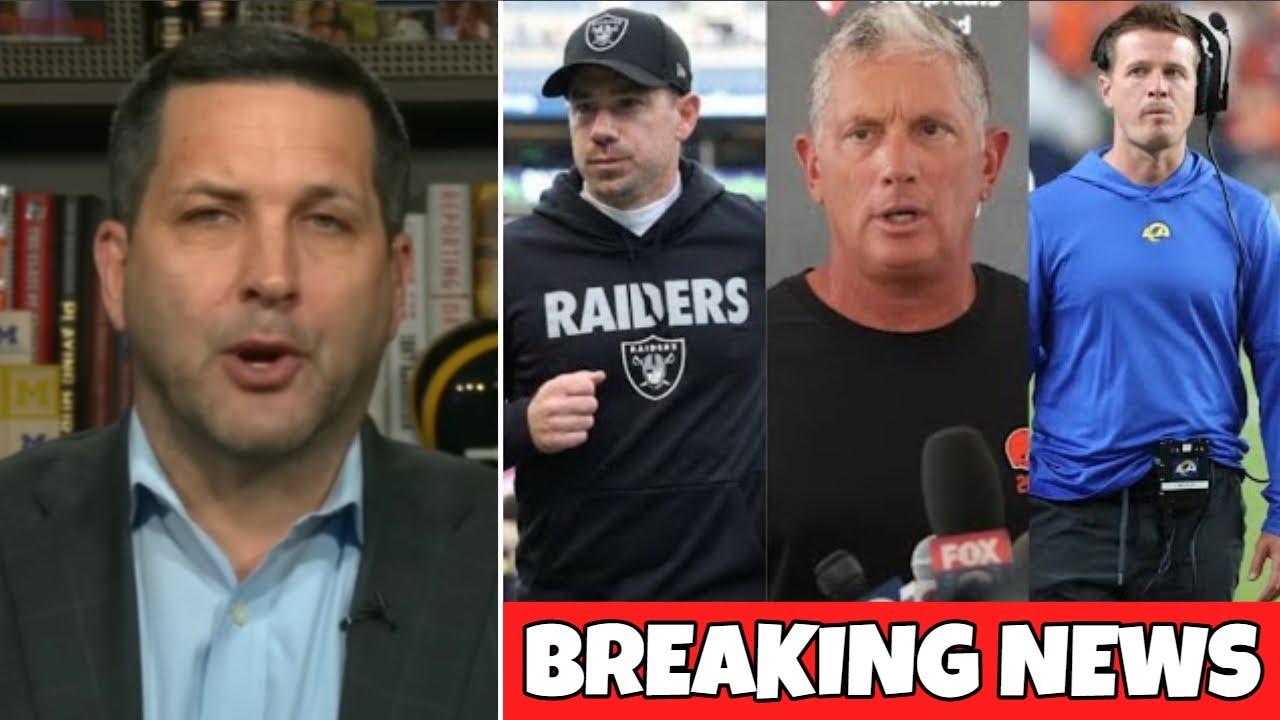 NFL LIVE | Адам Шефтер делится последними новостями о будущем Джима Шварца, пока «Рэйдерс» и «Кар...