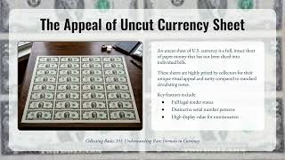 Sample of Collecting Basics 101  Understanding Rare Formats in Currency; Uncut sheets