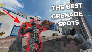 GRENADE spots you HAVE to know! (Tunisia map) COD Mobile
