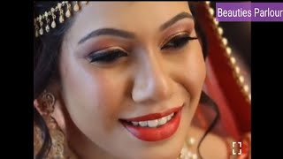 Beautiful Bride Ready for her wedding ! Indian Wedding Makeup ! Beauties Parlour ! Bridal Makeup