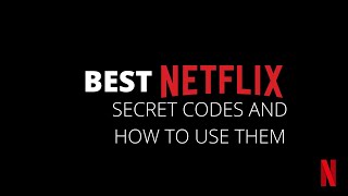 How to input secret Netflix codes| Codes are given at the end of the video screenshot 5