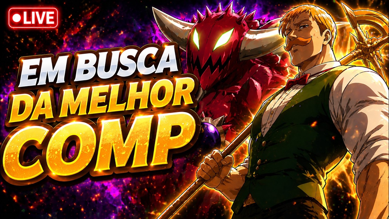 Em busca da MELHOR COMP contra GALAND modo ABISMO - Seven Deadly