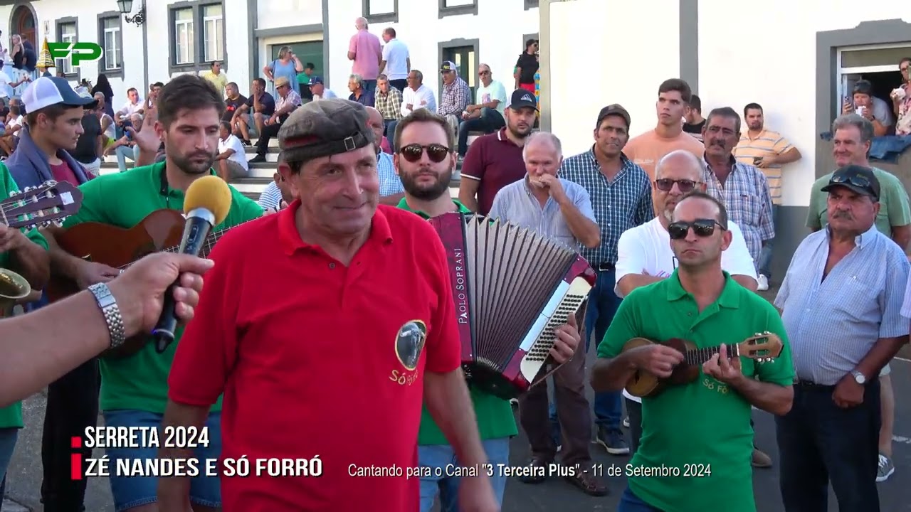 Zé Nandes - Só Forró  - Serreta 2024 - Cantando para o Canal 3 Terceira Plus  - 11 de Setembro