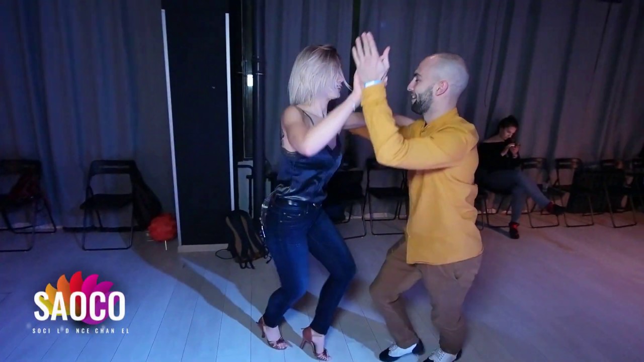 Ruslan Maliev and Kristina Bolbat Salsa Dancing at Prepod Party 2018, Saturday 24.11.2018
