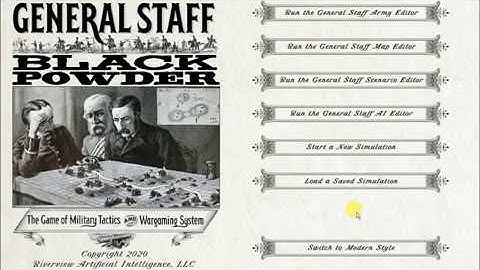 First Look at the General Staff Black Powder Wargaming System