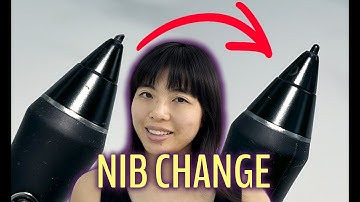 ART TIP: Wacom Cintiq 16 NIB REPLACEMENT | TUTORIAL | Extra Nibs in Your Own Tablet