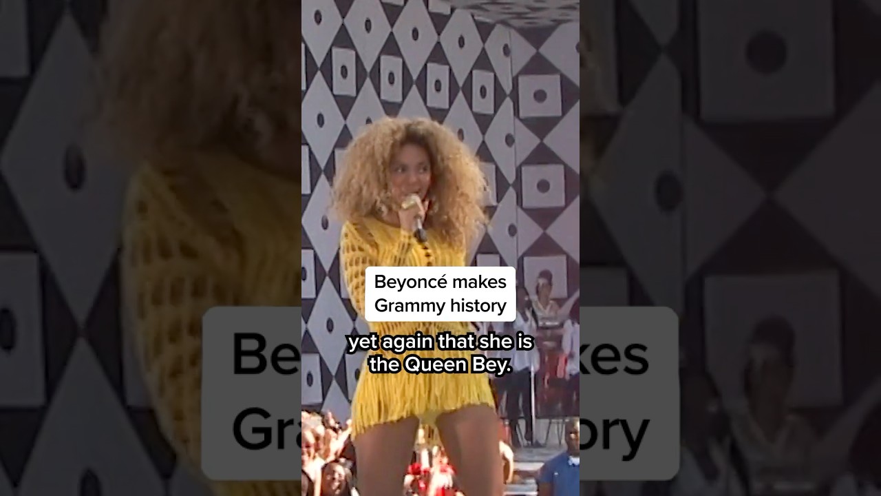 Beyoncé makes Grammy history