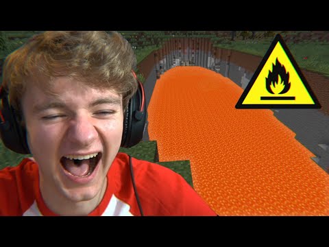 Minecraft’s Lava Ravine Mod is actually funny...