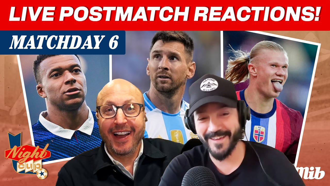 France v Senegal | Argentina v Algeria | LIVE! Post-Match Reactions w/ Actor Diego Luna | Night Cup