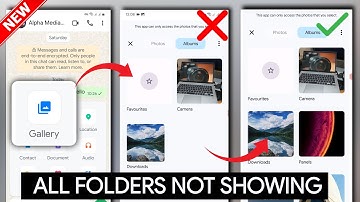How to Fix WhatsApp Not Showing All Gallery Albums When Sharing Media 2025
