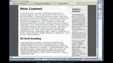 Dreamweaver CS3 Closed Captioned - Templates