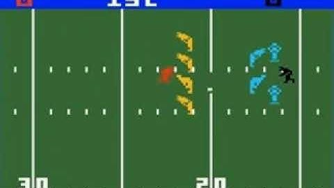 NFL Football - Mattel Intellivision - Archive Gameplay 🎮