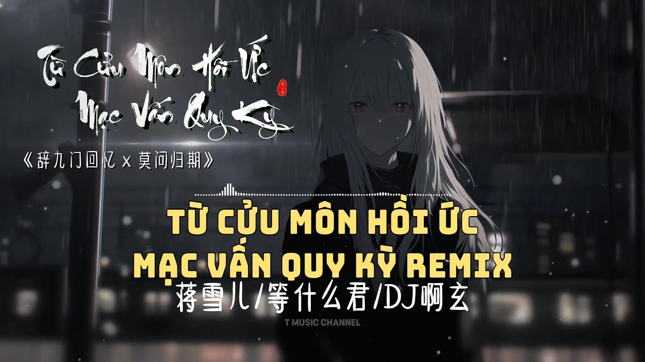 [Vietsub] 辞九门回忆 X 莫问归期 (TỪ CỬU MÔN HỒI ỨC X MẠC VẤN QUY KỲ) - REMIX BY DJ啊玄 | T Music Channel