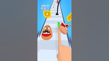 Finger runner 3d ✅ finger in nose🤢 (Android/IOS) #3dgames #shorts #viral