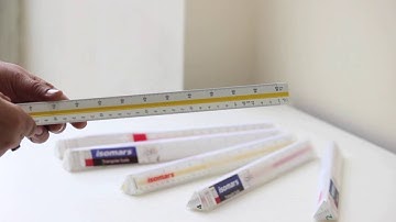 ISOMARS Triangular Scale - 7 Divisions