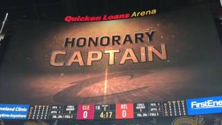 Cavaliers make Pearl Harbor veteran an Honorary Captain