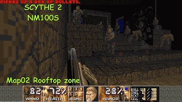 [WR] Scythe 2 MAP02 "Rooftop Zone" NM100S in 0:48.69