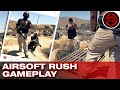Airsoft rush full gameplay silverback srs asg p09